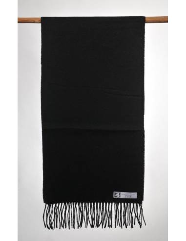 Bufandas de alpaca bebé negro