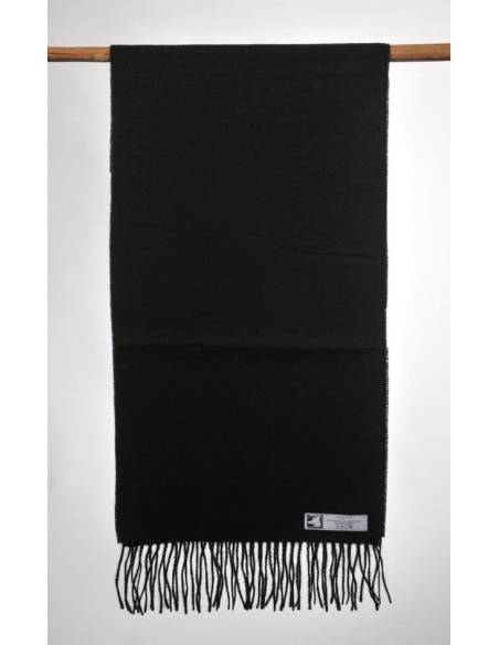 Bufandas de alpaca bebé negro