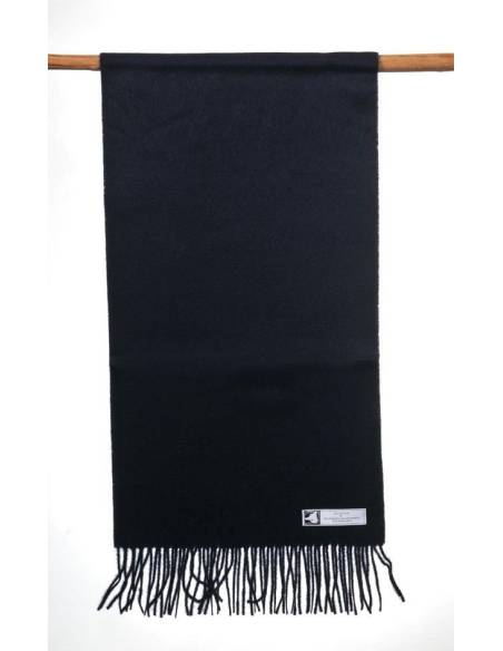 Echarpes luxueuses en baby ALPAGA bleu marine