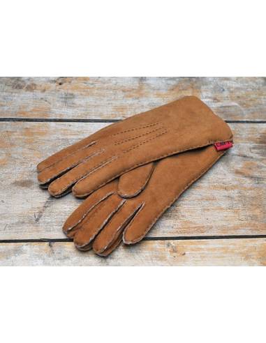 Lambskin leather Aviator Gloves