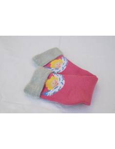 Chaussettes fantaisie Ange rose 36/37