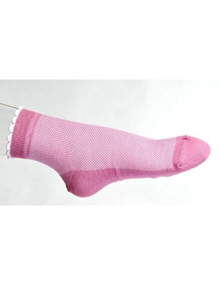 cotton women pink ankle socks