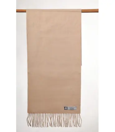 Echarpes laine baby alpaga  beige clair