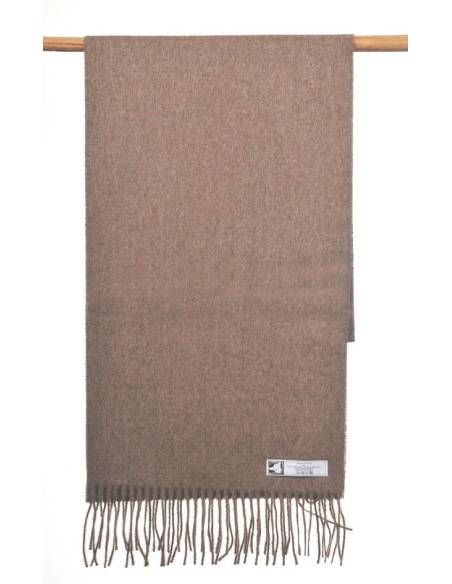 Baby alpaca wool  chestnut brown scarves