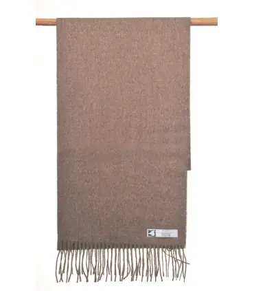 Baby alpaca wool  chestnut brown scarves