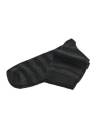Socken Frau Merinowolle 80 % schwarz und grau