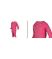 Baby Jumpsuit merino wool pink or blue