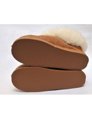 Nordic  slippers in guenuine lambskin