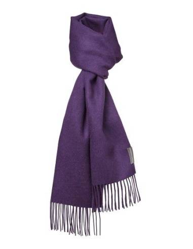 Baby alpaca wool scarves purple