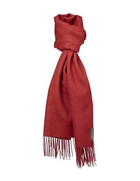 Bufandas delana de alpaca bebé rojo