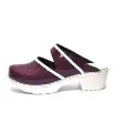 Women Swedish clog Gaby in patent leather 