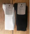 Women's and men's pure cotton socks untighned