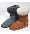 Women's boots of genuine lambskin - Esprit Nordique