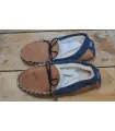 Slippers mocassin of genuine lambskin -thermotherapy