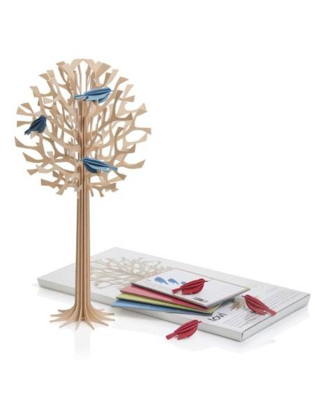 Birch wood Lovi finnish decoration tree