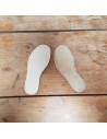 Semelles chaussure ENFANT  peau de mouton mimosa