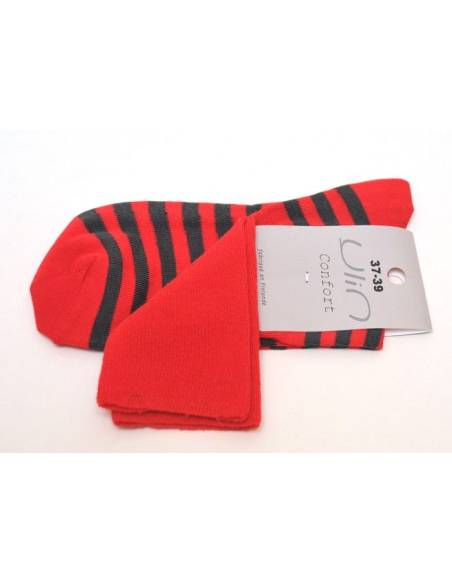 Cotton striped socks non comprimantes range