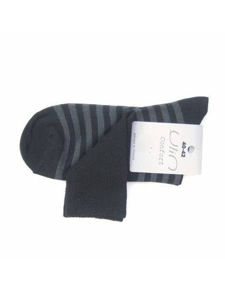Cotton striped socks non comprimantes range