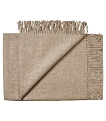 Etoles luxueuses en baby ALPAGA beige lin