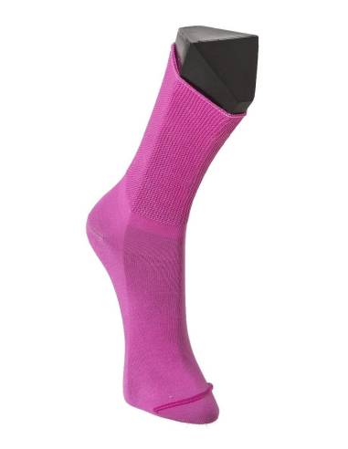 Chaussettes femme non comprimantes coton et X silver rose