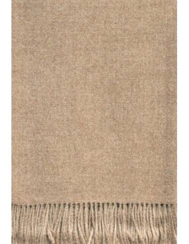 Plaid pure laine Baby ALPAGA beige moyen 284