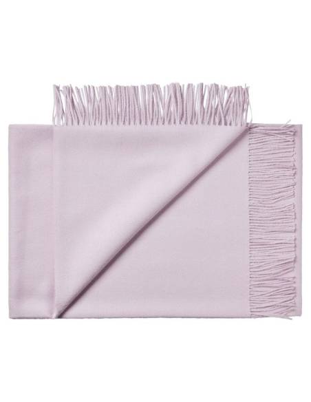 plaid baby alpaga rose pâle