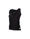 Tank top black woman 100% Merino Wool