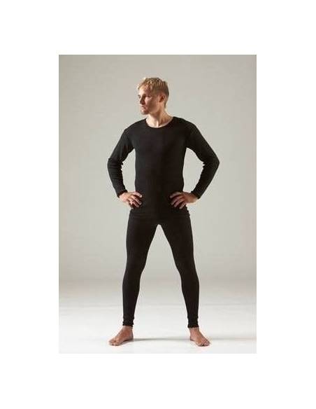 Hombre Jersey mango largo de Lana Merino