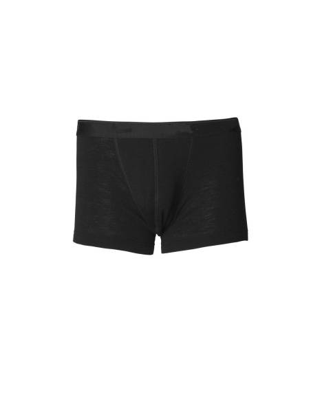 men's boxershorts in pure merino wool black