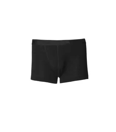 men's boxershorts in pure merino wool black