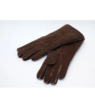 Lujosa piel de cordero volvió guantes