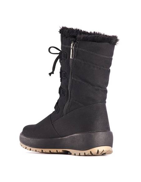Bottes de neige après-ski femme OC System noir