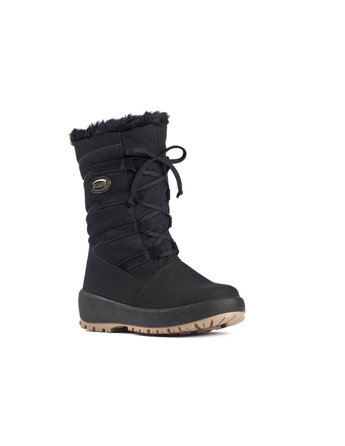Bottes D'Hiver Femme Fourrées - Chaussures De Neige Chaudes Et Imperméables, Semelle Antidérapante