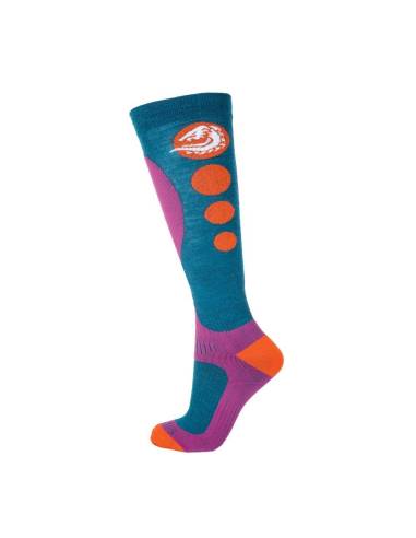 Chaussettes ski chaudes hautes en laine Compétition femme