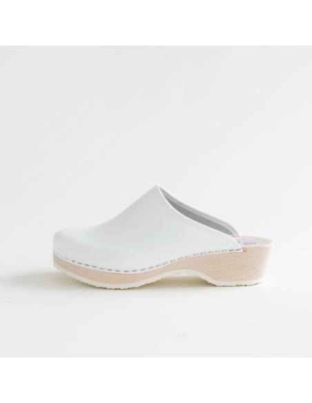 Finnische Clogs Talla Holz und Leder 