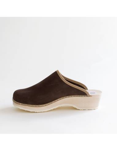 Finnische Clogs Talla Holz und Leder 