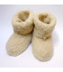 Chaussons en pure laine chauds, doux, sans odeurs - thermotherapie