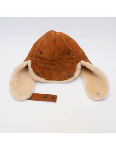 Chapkas Aviator genuine Lambskin