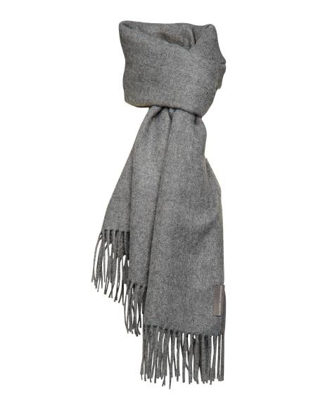 Echarpes luxueuses en baby ALPAGA gris