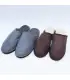 Men's Slippers of genuine lambskin -thermotherapy
