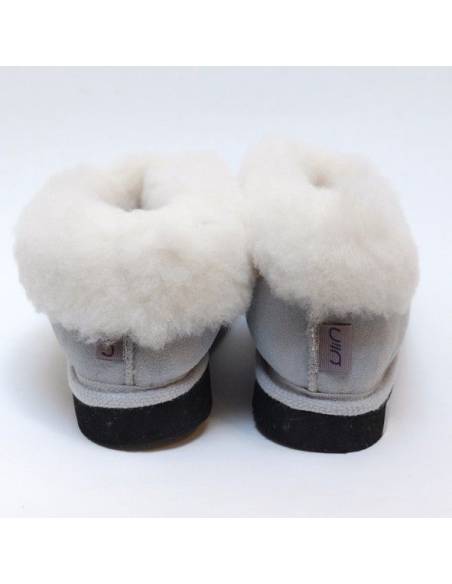 Nordic  slippers in guenuine lambskin
