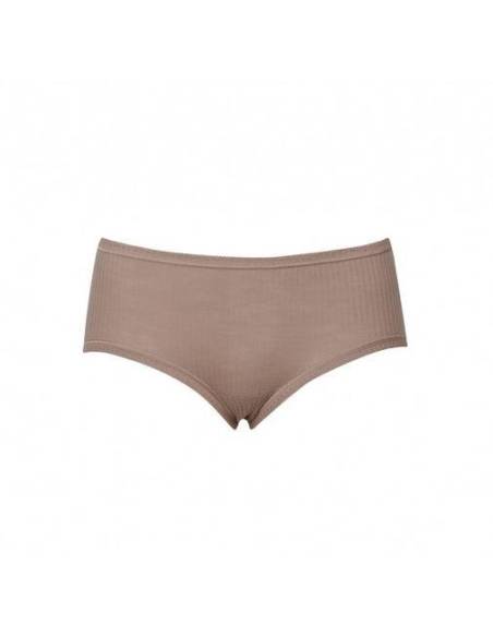 Women panty midi in pure merino wool grey or black