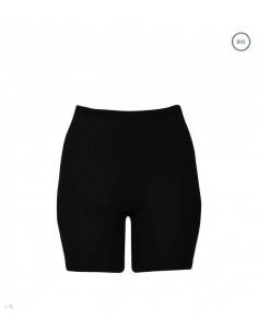 Short long black woman 100% Merino Wool