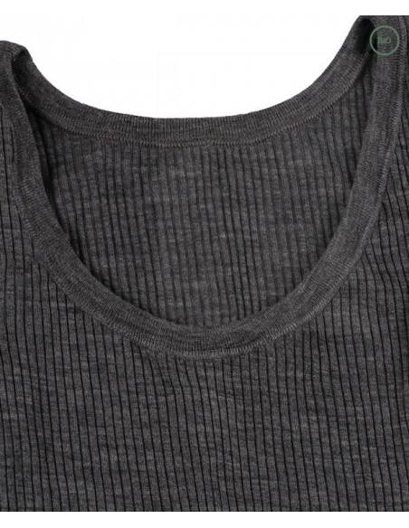 Tapa del tanque mujer pura Lana Merino