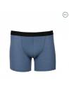 Herren T-shirt blau in reine Merinowolle bio