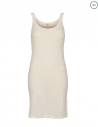 women's rib collar shirt long sleeves in pure grey merino wool