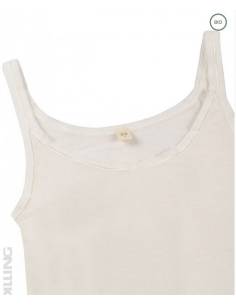 Chemise de nuit en pure laine mérinos bio écru 2