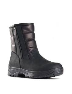 Women's snow boot hydro repellent natural York leather upper Olang