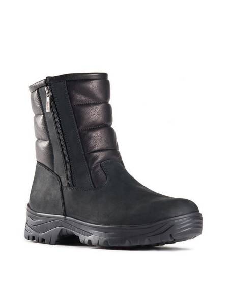 Leder Schneeschuhe, wasserdichte Textilien fur Damen- Olang Tania