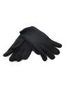 Grau Handschuh merinowolle fur Herren